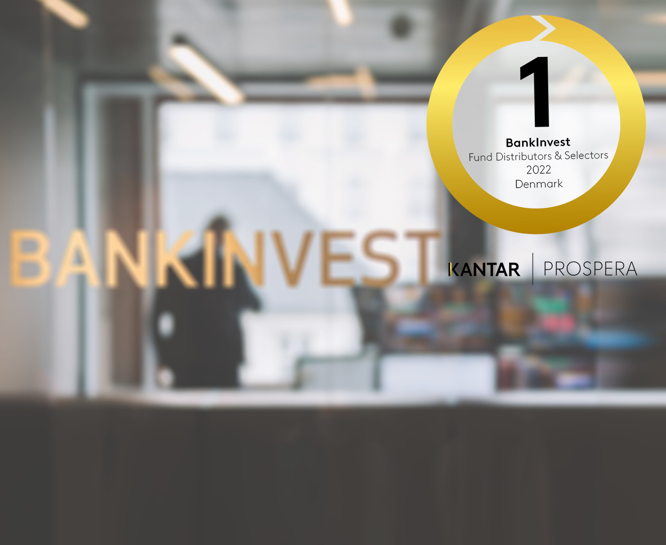 For 6. år i træk er BankInvest nummer 1 i Prosperas tilfredshedsmåling